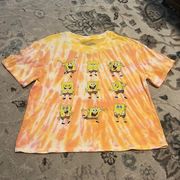 NWT SpongeBob Cropped T-shirt