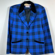 Pendleton 100% Virgin Wool Vintage Morgan Tartan Women Skirt Suit Size 10 Petite