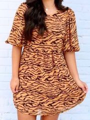 Tiger Print Dress