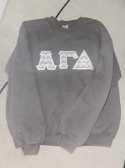 Delta Alpha Gamma  Crewneck Sweatshirt