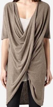 All Saints Itat Twist Shrug Tunic Sweater