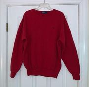 Red Polo Ralph Lauren Pullover Sweatshirt