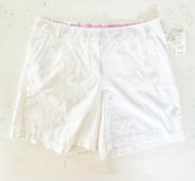 Crown & Ivy White Caroline Pant Shorts Women’s Size 10 NWT