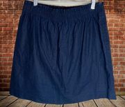 J.CREW Women's Size 6 Casual Skirt - Navy