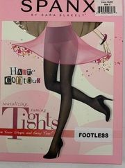 Spanx fabulous footless nude tights size 7 new