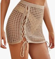 Crochet Swim Cover Up Skirt 