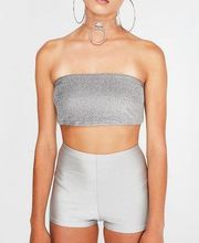 Glitter Shimmer Bandeau Top 