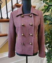 KATE HILL Wool Blazer Size 4 EUC