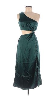 Endless Blu  Green Midi Dress Medium