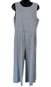 Eileen Fisher Moon Organic Cotton Cropped Jumpsuit