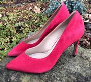 Sandro V-Cut Red Daphnee Heels