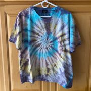 ASHBURY COTTON TIE DYE RELAXED TEE