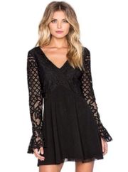 Skylar Mini Dress in Black