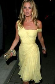 Kate Moss Top Shop Dress Yellow Spring