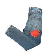 Heart Patch Skinny Jeans