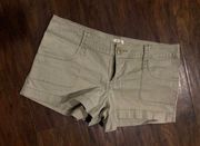 NWOT Khacki Shorty Shorts sz 7