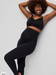 Women's Essential Stretch Secret Fit Over the Belly Leggings Full Length