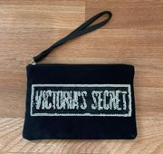 Victorias Secret Black Sequin Wristlet