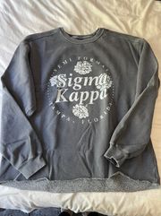 sigma kappa crewneck