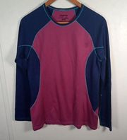 Patagonia women's capilene midweight sporty workout top size Medium