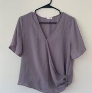 Lavender Blouse