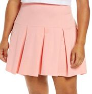 . pink pudding knit tennis mini skirt size Medium NEW