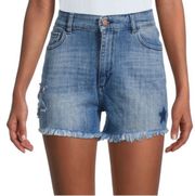  Stars Denim Shorts