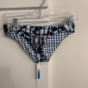 Lucky Brand Reversible Bikini Bottom With Twisted Detail