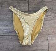 Metallic Bikini Bottoms