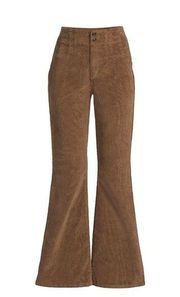 NWT No Boundaries Women's Juniors Pintuck Flare Corduroy Pants, 31" Size: 15