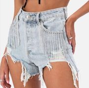 Rhinestone Shorts