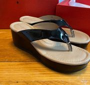 Soft Patent Flip Flops