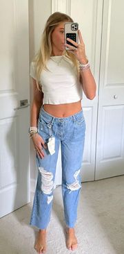 Distressed Jeans