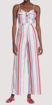 Striped Jumpsuit