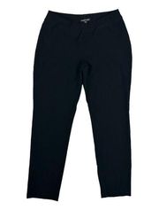 Eileen Fisher Size S The System Washable Crepe Ankle Pant Stretch USA Made Black