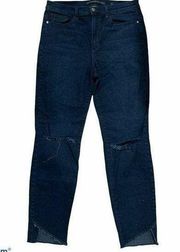 SP Black Label Jeans Distressed Holes Relaxed Jean