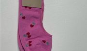 J.Crew Womens Heart and Cherries No Show Ankle Socks