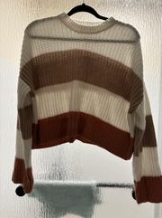 Moon & Madison Color Block Sweater 