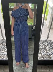 Striped Jumpsuit