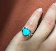 Western Turquoise Rings