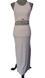 Sophie Rue Midi Dress with Cut Out Waist, Sleeveless Medium NWT