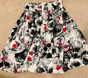 Floral Circle Skirt