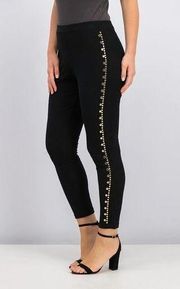 MICHAEL KORS Studded Black Leggings