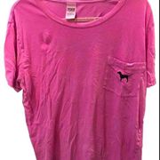 PINK - Victoria's Secret PINK by Victoria's Secret Pink Shirt - Size: Large