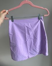 Purple Mini Skirt