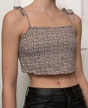 Lottie Moss Cheetah Print Tank Top