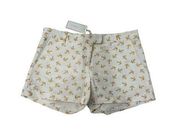 JULIE BROWN Skipper Anchor Print Shorts Size 6 NEW