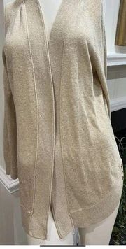 Lilly Pulitzer Sweater Womens Cardigan  Long Sleeve Metallic 26631 Large