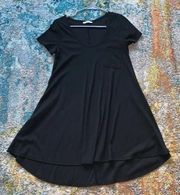 Black T-shirt Dress