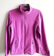 Fleece by Gander Mountain Guide Series Jacket Fleece in Pink-Purple Sz M GUC